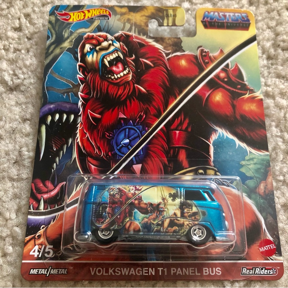 Hot Wheels Premium Masters Of The Universe Volkswagen T1 Panel Bus